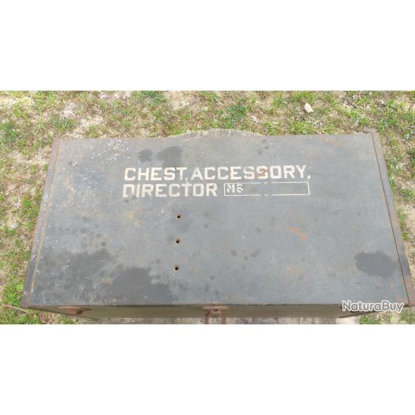 Caisse M�tallique US Army WW2 - Chest Accessory, Director M5 (DCA / Canon Bofors 40mm)