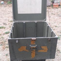Rare Coffre en Bois US WW2 - Chest M9A1 / M10 Vacuum Tubes - Sch&eacute;ma 100% Intact