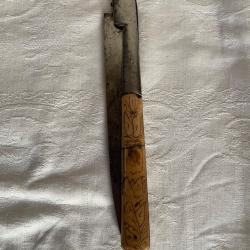 Ancien grand couteau de Thiers &laquo;&nbsp;Vendetta &laquo;&nbsp;