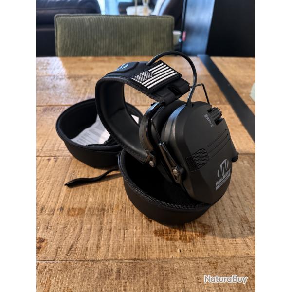 casque �lectronique anti bruit black