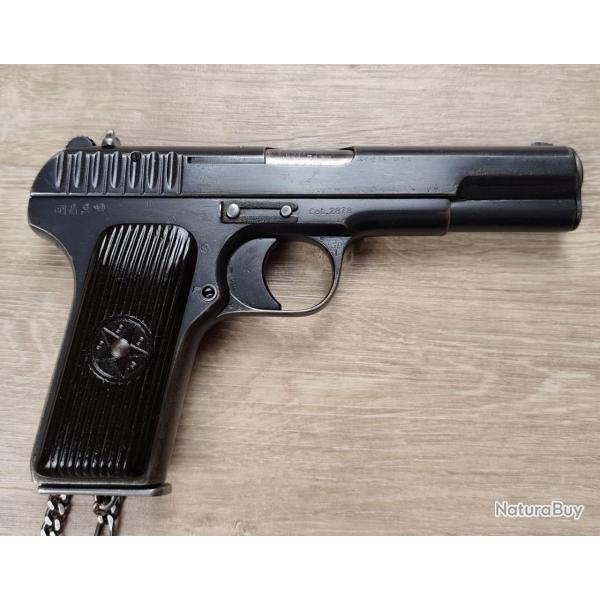 Pistolet TOKAREV mod. TT-30 - Cal 7,62x25 - Tula 1935 - Plaquettes CCCP (Occasion)