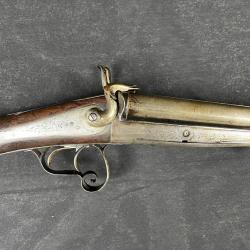 Fusil &agrave; broche syst&egrave;me Lefaucheux - Manufacture Fran&ccedil;aise d'Armes & Cycles St-&Eacute;tienne - fin XIXe