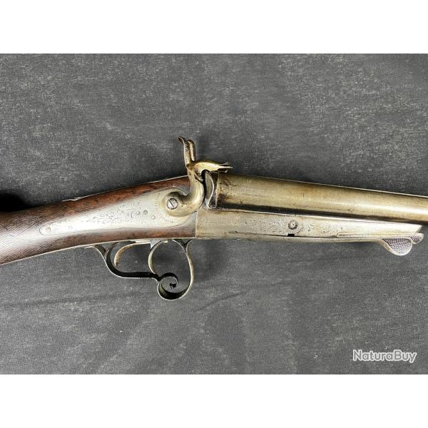 Fusil � broche syst�me Lefaucheux - Manufacture Fran�aise d'Armes & Cycles St-�tienne - fin XIXe
