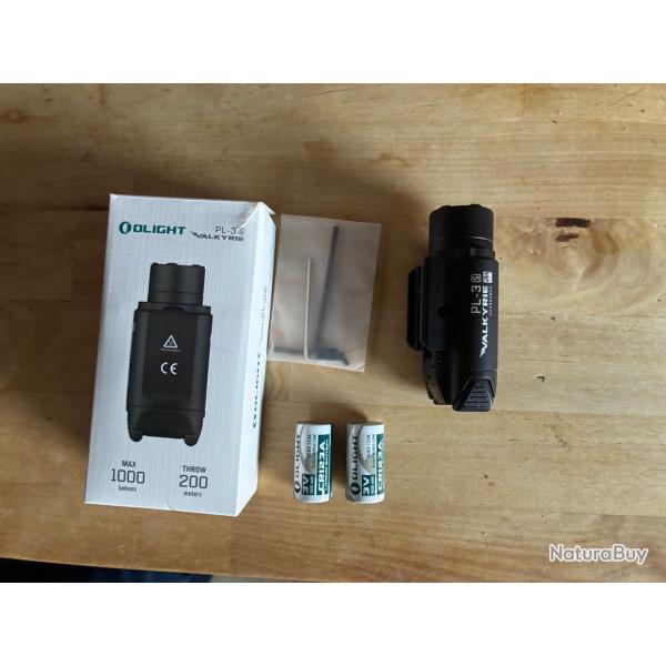 Lampe arme de poing Olight PL3S Valkyrie