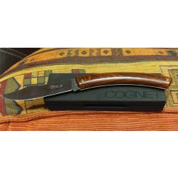 Couteau de collection &laquo;Le Thiers&raquo; Grand mod&egrave;le 23 cm manche en bois rare d'Alseis Peruviana 2008