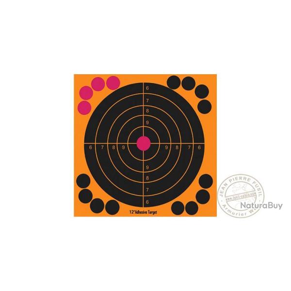 POWAIR - Lot de 10 cibles r�actives SPLASH 30 x 30 cm - Orange