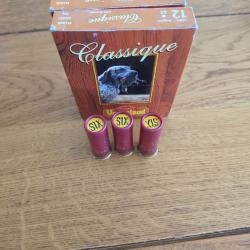 Lot cartouches calibre 12 de marque VOUZELAUD Classique