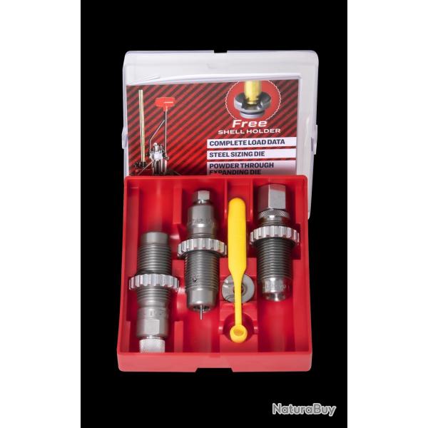 Jeu d'outils LEE 3P avec support de douilles 30-06 30/06 springfield