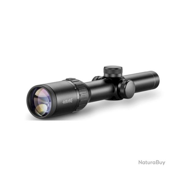 LUNETTE HAWKE ENDURANCE 1-4X24 L4A  RETICULE LUMINEUX DOT IR  DIAMETRE 30MM