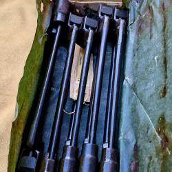 Rare paquet de 10 baionnettes clou **  WW2 ** Lee enfield ** fabrication US SAVAGE **