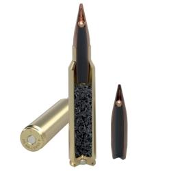 Munitions SWISS P cal.223rem LR-1 bullet 69gr 4.5g par 50