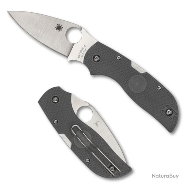 Couteau pliant Spyderco "CHAPARRAL" gris