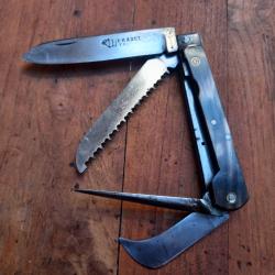 Solide Couteau R&eacute;gional PRADEL FRERES AU BIDON 4 Pi&eacute;ces  Manche Corne