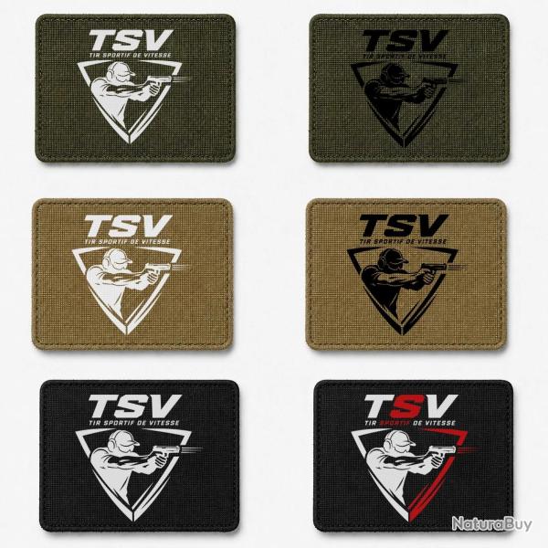 Patch TSV - Tireur au pistolet - coloris au choix (1 patch)