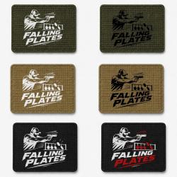 Patch Tir Sportif - Falling Plates - coloris au choix (1 patch)