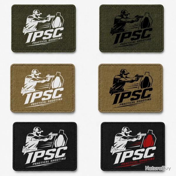Patch TSV / IPSC - Practical Shooting - coloris au choix (1 patch)