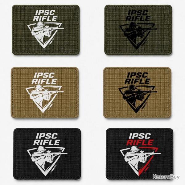 Patch IPSC Rifle - coloris au choix (1 patch)