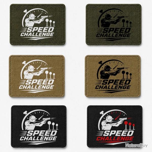 Patch Speed Challenge - Tireur au pistolet - coloris au choix (1 patch)