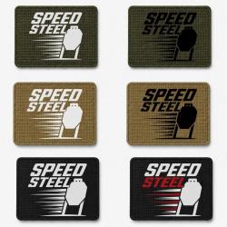 Patch Speed Steel - Cible m&eacute;tallique - coloris au choix (1 patch)