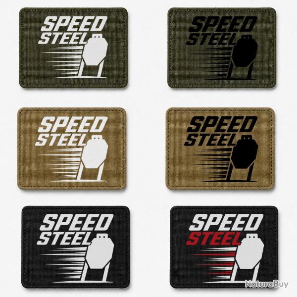 Patch Speed Steel - Cible m�tallique - coloris au choix (1 patch)