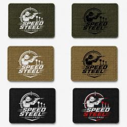 Patch Speed Steel Challenge - Tireur au pistolet - coloris au choix (1 patch)
