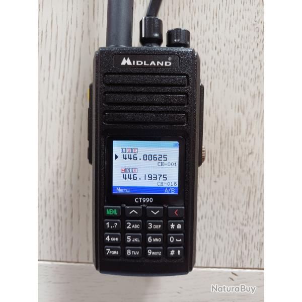 G9 Midland CT 990 batterie 3600mAh communications avec G9 et G9 pro