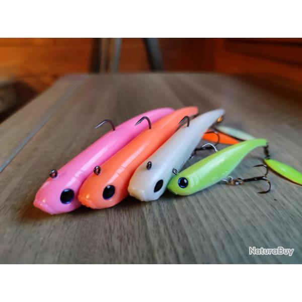 Leurre Souple Biwaa Divinator 180 35g UV04 Glow
