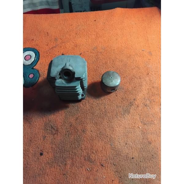 Cylindre plus piston d�broussailleuse Robin NB411