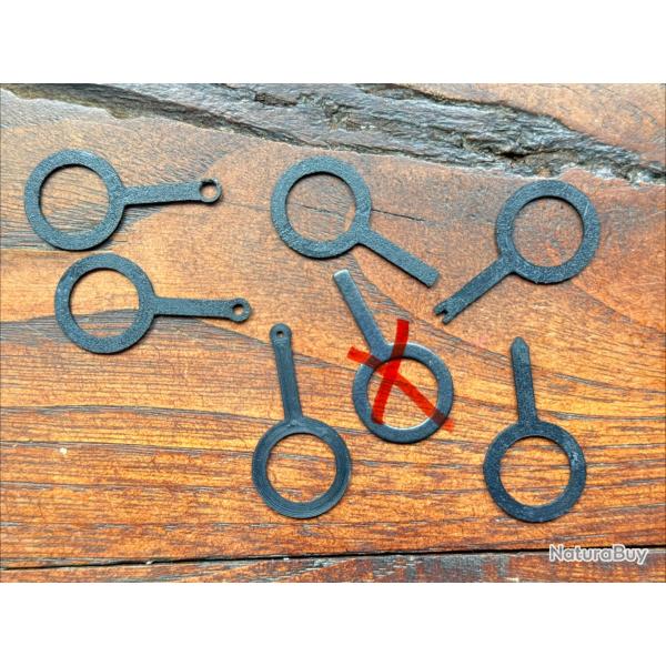 BAIKAL IJ61 lot de 6 inserts de guidon M3D