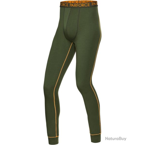 Cale�on thermique long Super Soft (Couleur: Vert, Taille: XL)