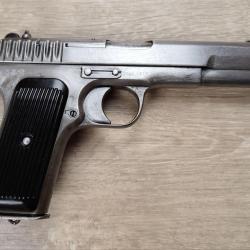Pistolet TOKAREV mod. TT-30 - Cal 7,62x25 - Tula 1935 - Plaquettes repose-pouce (Occasion)