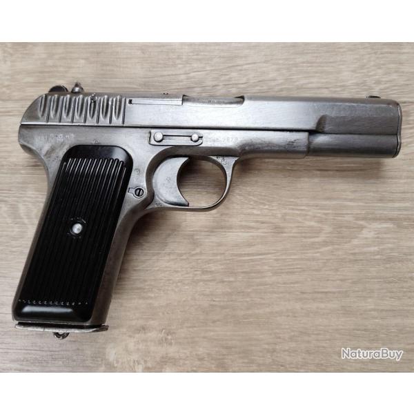 Pistolet TOKAREV mod. TT-30 - Cal 7,62x25 - Tula 1935 - Plaquettes repose-pouce (Occasion)