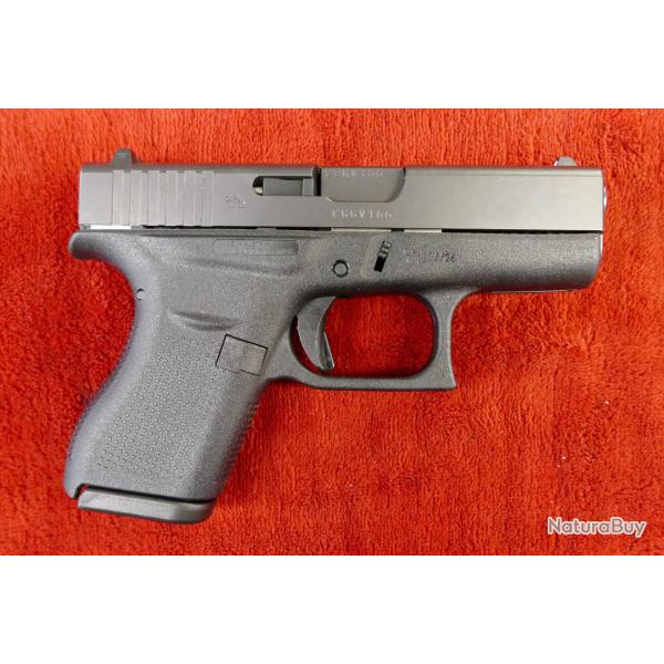 PISTOLET GLOCK 42 CAL .380 AUTO