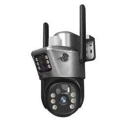 Cam&eacute;ra Chasse Solaire Panoramique PTZ WiFi 4K &Eacute;tanche IP66
