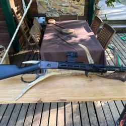 Carabine Rossi Puma tactical 44 magnum + Holosun hs403r + lampe tactique + porte cartouche