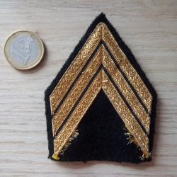 sergent chef grade galon militaire