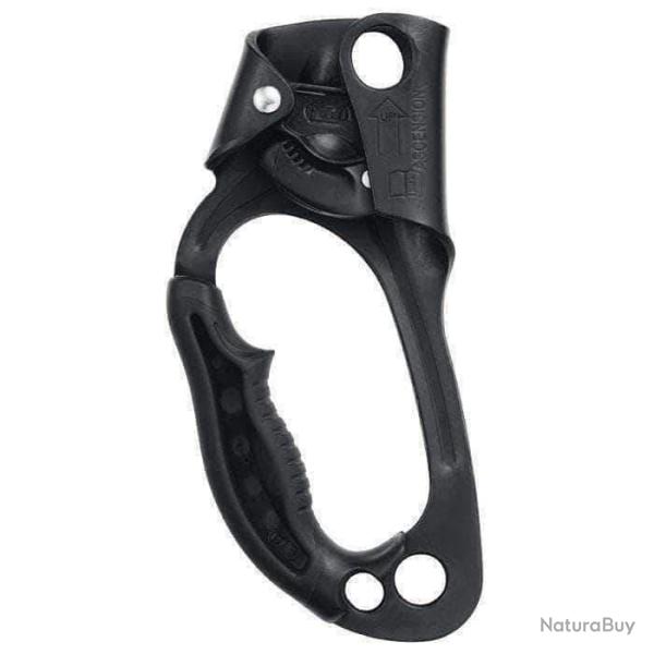 Bloqueur Petzl Ascension Noir Droitier
