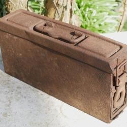 Caissette MG Patronenkasten mod&egrave;le 15/34 troupe occupation NORMANDIE 44 - STV25BMG001