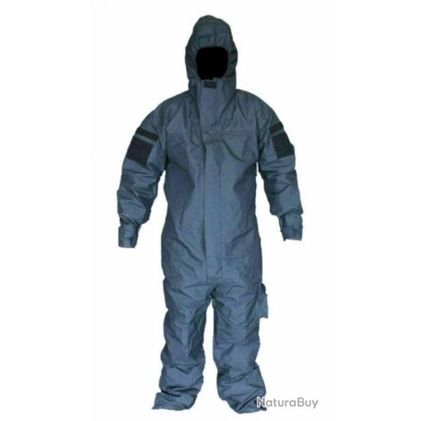 ENCHERE A TENUE COMPLETE NOIR NBC NRBC NEUVE DES FORCES SWAT + GANTS + CHAUSSURES
