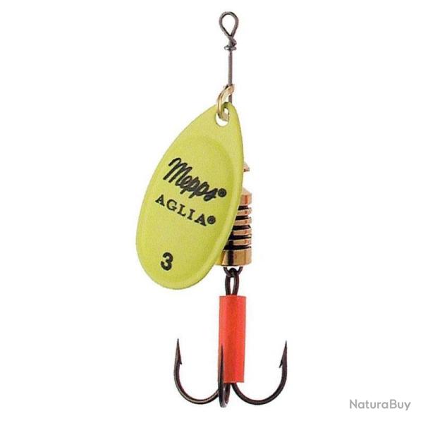 CUILLERE MEPPS AGLIA FLUO CHARTREUSE 5