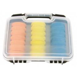 MALETTE 24 PLIOIRS ROND 65X18MM