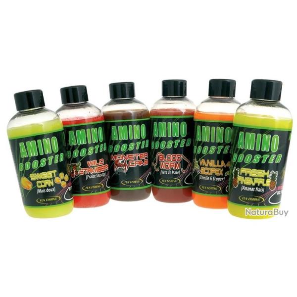 ADDITIF LIQUIDE FUN FISHING AMINO BOOSTER 185 ML SWEET CORN