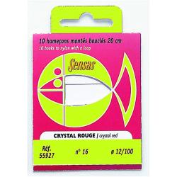 HAMECON CRYSTAL ROUGE 20CM 18/8