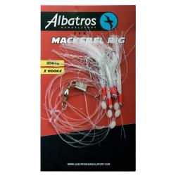 DB MACKEREL RIG 5HK WHITE GLITTER