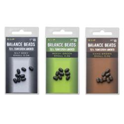 TUNGSTEN LOADED BEAD 5MM CAMO BROWN