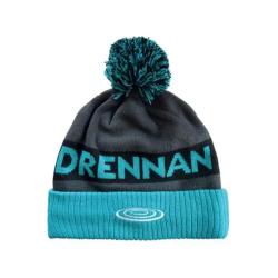 DR AQUA/BLACK BOBBLE HAT