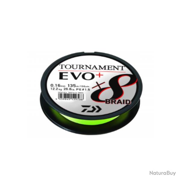 TOURNAMENT X8 BR. EVO+ CHARTREUSE 8/100 135M