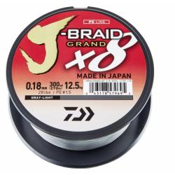 J-BRAID GRAND X8 - GRAY-LIGHT 10/100