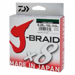 J-BRAID X8 - D. GREEN 13/100 150M