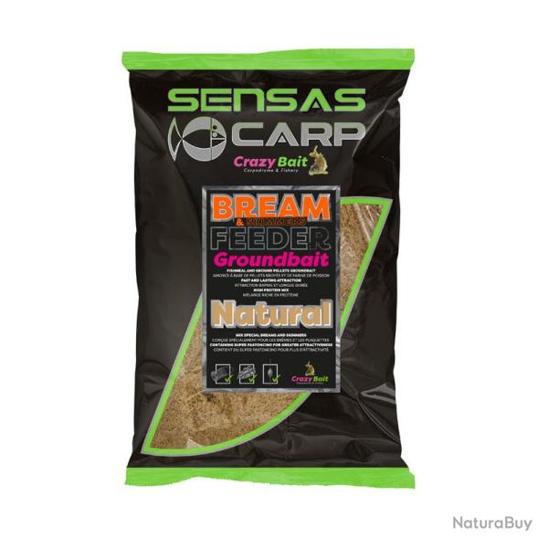UK BREAM FEEDER 2KG FEEDER DARK